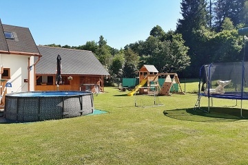 Chalupa baz�n a wellness - Rejv�z - Mechov� jez�rka