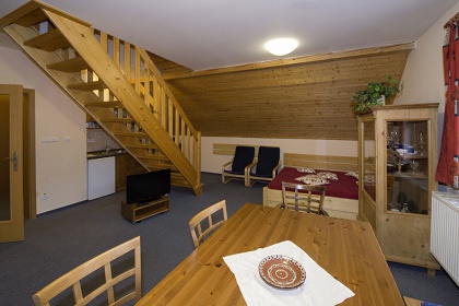 Areál Skiland Ostružná - ubytování Jeseníky