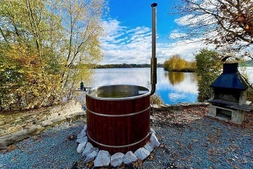 Glamping s wellness a rybaen - Sandberk