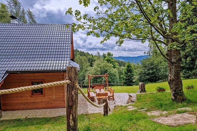 Roubenka Beskydy a koupac� sud - Pustevny