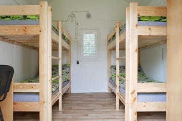 Chaty a Kemp s baz�nem - Gibon park - Beskydy