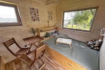 Glamping p�ehrada Slezsk� Harta - N�zk� Jesen�k