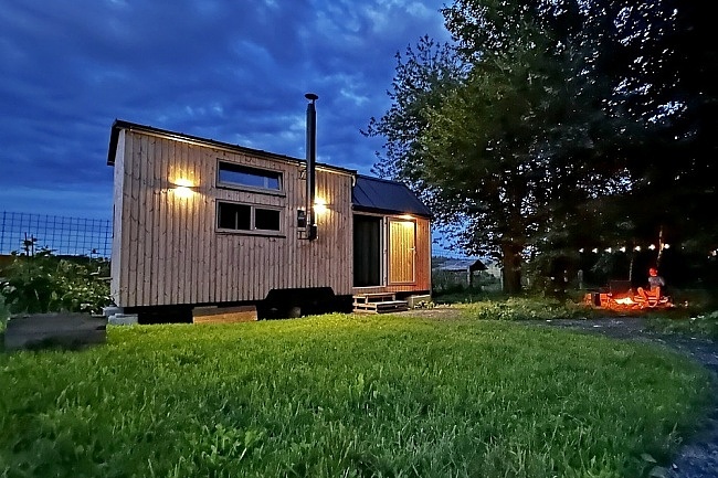 Glamping přehrada Slezská Harta - Nízký Jeseník