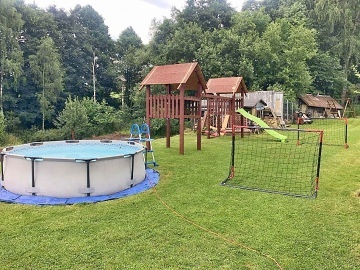 Chalupa baz�n a sauna - polosamota Krkono�e