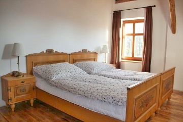 Chalupa baz�n a sauna - polosamota Krkono�e