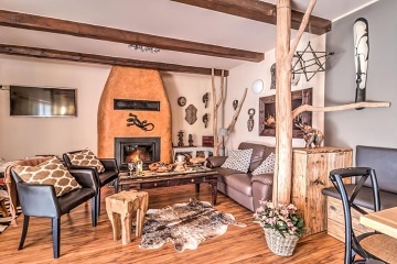 Chalupa pro rodiny - ZOO Zl�n Le�n� - Hrad Lukov