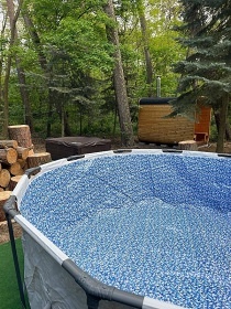 Chata u Labe - baz�n - wellness a cyklostezka