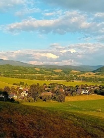 Jesenick� chata s baz�nem - Dlouh� str�n�