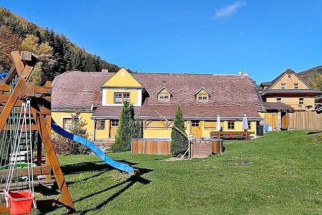 Chalupa wellness a baz�n - Hrub� Jesen�k - Jesen�ky