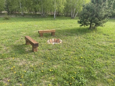 Glamping v p��rod� - jezero Lhota - Park Mirakulum