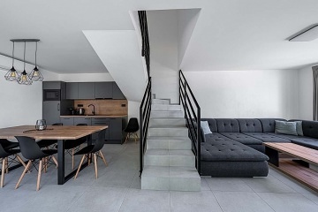 Dv� chaty - Fajt�v kopec - p�ehrada Mosti�t�