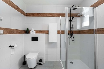 Dv� chaty - Fajt�v kopec - p�ehrada Mosti�t�