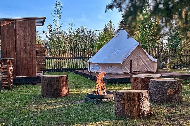 Glamping Stan - CHKO Brdy - Blatná - Střední Čechy