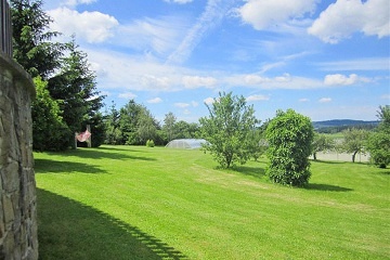 Chalupa Orl�k nad Vltavou - baz�n a sauna