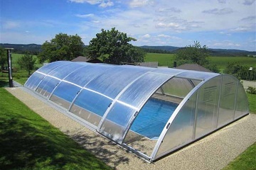 Chalupa Orl�k nad Vltavou - baz�n a sauna