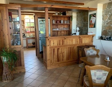 Chalupa Orl�k nad Vltavou - baz�n a sauna