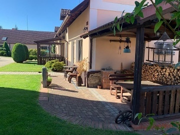 Chalupa Orl�k nad Vltavou - baz�n a sauna