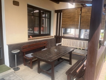 Chalupa Orl�k nad Vltavou - baz�n a sauna