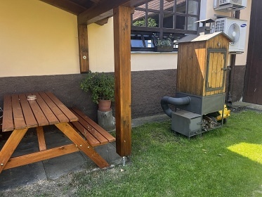 Chalupa Orl�k nad Vltavou - baz�n a sauna