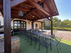 Chalupa Orl�k nad Vltavou - baz�n a sauna