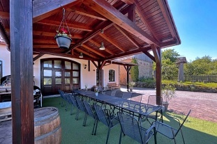 Chalupa Orlík nad Vltavou - bazén a sauna