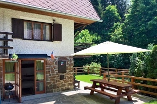 Nov� objekt: Chata Orlick� p�ehrada - Vltava - z�mek Orl�k