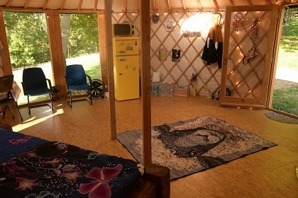 Glamping 01 jurta ed u stodoly - Hemaniky