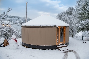 Glamping Jurta ed - Toulava - Monnec