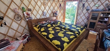 Glamping Jurta Toulava - �ap� hn�zdo - Mon�nec
