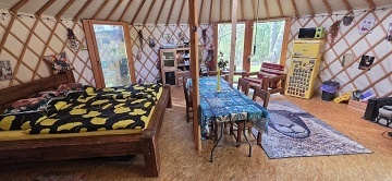 Glamping Jurta Toulava - �ap� hn�zdo - Mon�nec