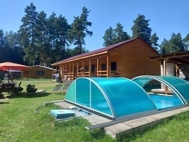 Chata s baz�nem - Jablonn� v Podje�t�d� - K�i�any