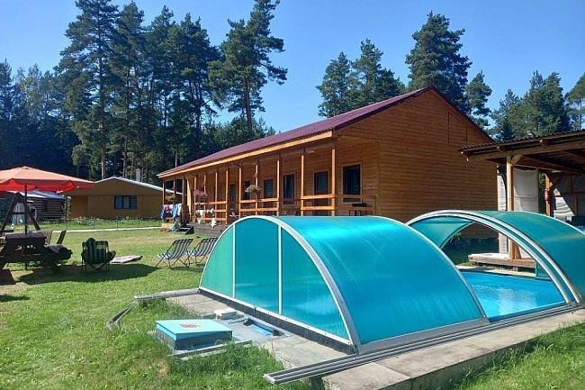 Chata s baz�nem - Hamersk� jezero - Podje�t�d�