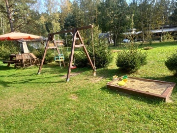 Chata s bazénem - apartmány Hamerský rybník