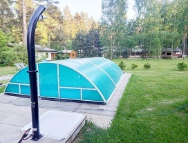 Chata s baz�nem - Jablonn� v Podje�t�d� - K�i�any