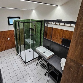 Jesenick� chalupa - jez�rko s molem - Such� vrch