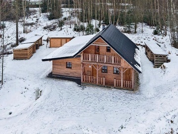 Roubenka se saunou - Horní Paseky - Ašská rozhledna