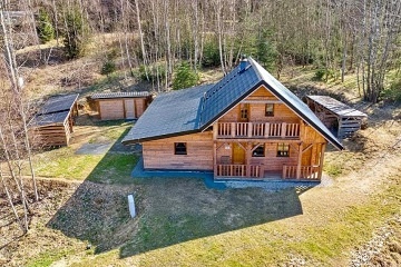 Roubenka se saunou - Horní Paseky - Ašská rozhledna