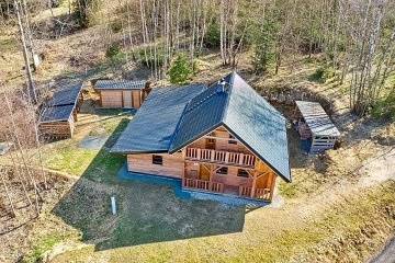 Roubenka se saunou - Horní Paseky - Ašská rozhledna