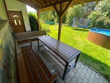 Wellness chalupa s baznem - Doln Morava