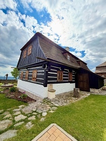 Roubenka se saunou - rozhledna �t�p�nka - Jizerky