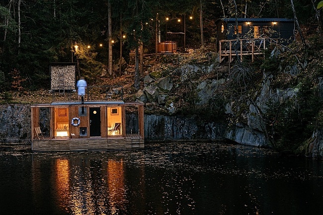 Hidden Retreat - glamping a sauna na vod