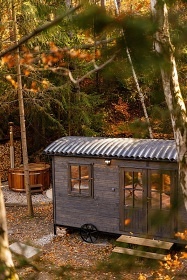 Wellness chata a sauna na vod� - Kamenn� trouba