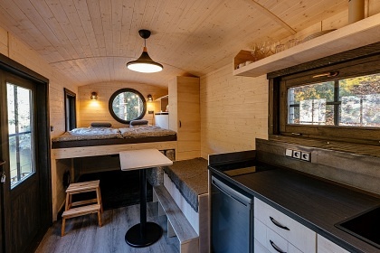 Hidden Retreat - glamping a sauna na vodě
