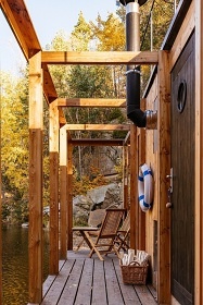 Wellness chata a sauna na vod� - Kamenn� trouba
