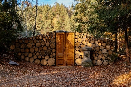 Wellness chata a sauna na vod� - Kamenn� trouba