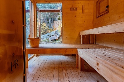 Wellness chata a sauna na vod� - Kamenn� trouba