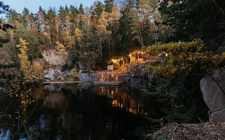 Hidden Retreat - glamping a sauna na vodě