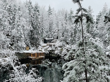 Wellness chata a plovoucí sauna - Lipnice n. Sázavou