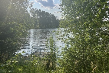 Glamping B�l� K�men - Trojansk� rybn�k - Vyso�ina