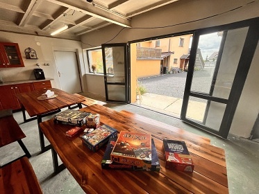 Apartmnov chalupa s baznem - hrad Trosky - esk rj